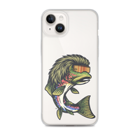 Trout Mullet iPhone Case - Clear