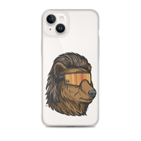 Bear Mullet iPhone Case - Clear