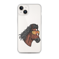 Horse Mullet iPhone Case - Clear