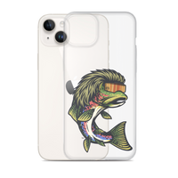 Trout Mullet iPhone Case - Clear