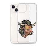 Bull Mullet iPhone Case - Clear