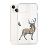 Deer Mullet Standing iPhone® Case - Clear