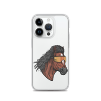 Horse Mullet iPhone Case - Clear