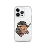 Bull Mullet iPhone Case - Clear