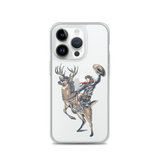 Deer Mullet Cowboy iPhone® Case - Clear