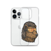 Bear Mullet iPhone Case - Clear