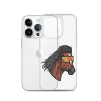 Horse Mullet iPhone Case - Clear