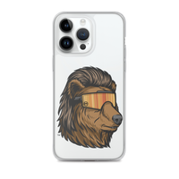 Bear Mullet iPhone Case - Clear