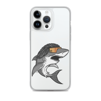 Shark Mullet iPhone Case - Clear