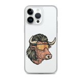 Bull Mullet iPhone Case - Clear