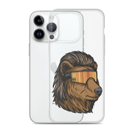 Bear Mullet iPhone Case - Clear