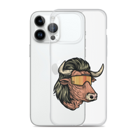 Bull Mullet iPhone Case - Clear