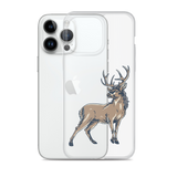 Deer Mullet Standing iPhone® Case - Clear