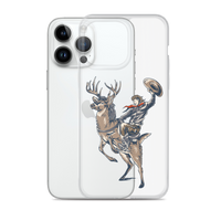 Deer Mullet Cowboy iPhone® Case - Clear