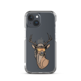 Deer Mullet 2.0 iPhone Case - Clear