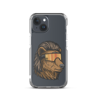 Bear Mullet iPhone Case - Clear