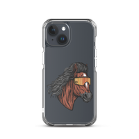 Horse Mullet iPhone Case - Clear