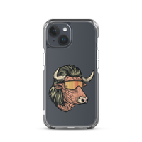 Bull Mullet iPhone Case - Clear