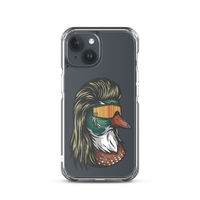 Duck Mullet iPhone Case - Clear