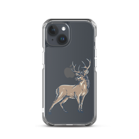 Deer Mullet Standing iPhone® Case - Clear