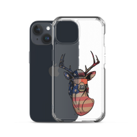 Deer Mullet USA 2.0 iPhone Case - Clear