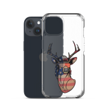 Deer Mullet USA 2.0 iPhone Case - Clear