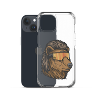 Bear Mullet iPhone Case - Clear