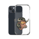 Bull Mullet iPhone Case - Clear