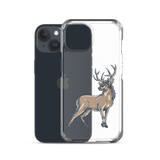 Deer Mullet Standing iPhone® Case - Clear