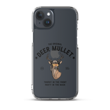 Deer Mullet Motto iPhone Case - Clear