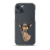 Deer Mullet 2.0 iPhone Case - Clear