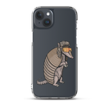 Armadillo Mullet iPhone Case - Clear