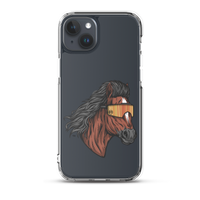 Horse Mullet iPhone Case - Clear