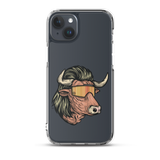 Bull Mullet iPhone Case - Clear