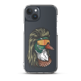 Duck Mullet iPhone Case - Clear