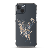 Deer Mullet Cowboy iPhone® Case - Clear