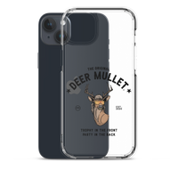 Deer Mullet Motto iPhone Case - Clear