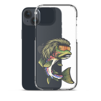 Trout Mullet iPhone Case - Clear