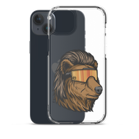 Bear Mullet iPhone Case - Clear