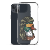 Duck Mullet iPhone Case - Clear