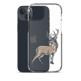 Deer Mullet Standing iPhone® Case - Clear