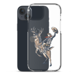 Deer Mullet Cowboy iPhone® Case - Clear