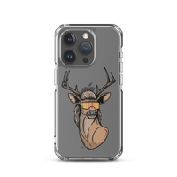 Deer Mullet 2.0 iPhone Case - Clear