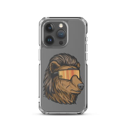 Bear Mullet iPhone Case - Clear