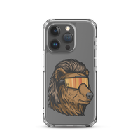 Bear Mullet iPhone Case - Clear