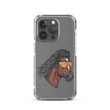 Horse Mullet iPhone Case - Clear