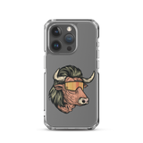 Bull Mullet iPhone Case - Clear