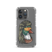 Duck Mullet iPhone Case - Clear