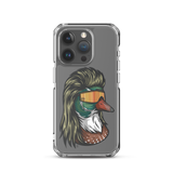 Duck Mullet iPhone Case - Clear