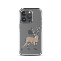 Deer Mullet Standing iPhone® Case - Clear